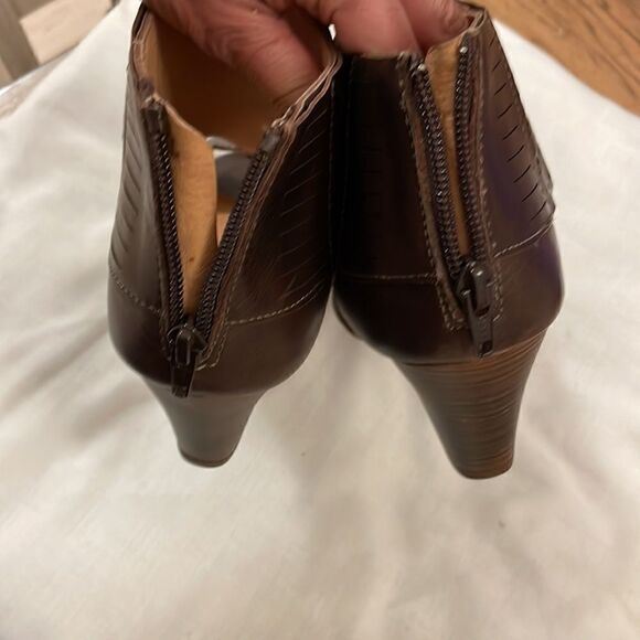 PIKOLINOS BROWN LEATHER SANDALS.  NEW - Picture 7 of 11